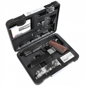 Страйкбольный пистолет GPM1911 - Black Tip GAS-GPM-191-BBB-ECM (G&G)